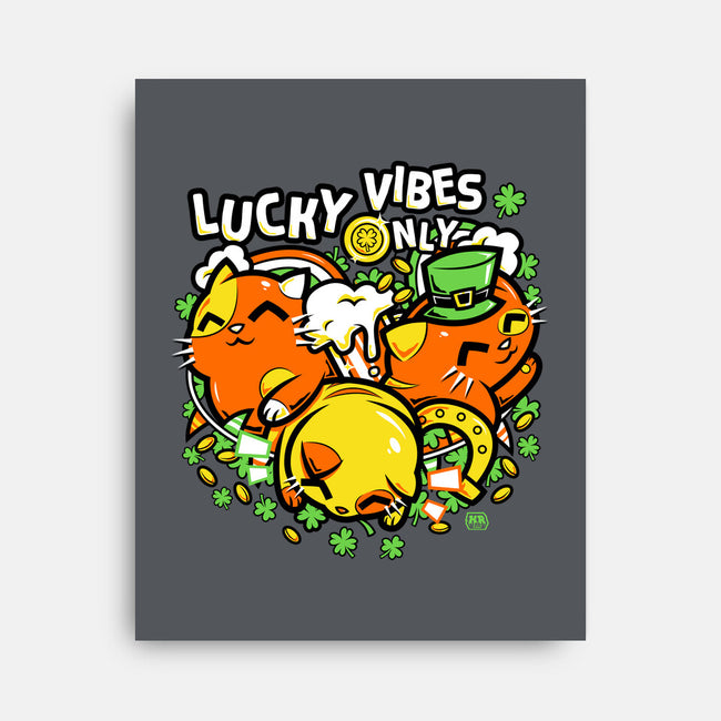 Lucky Vibes Only-None-Stretched-Canvas-krisren28