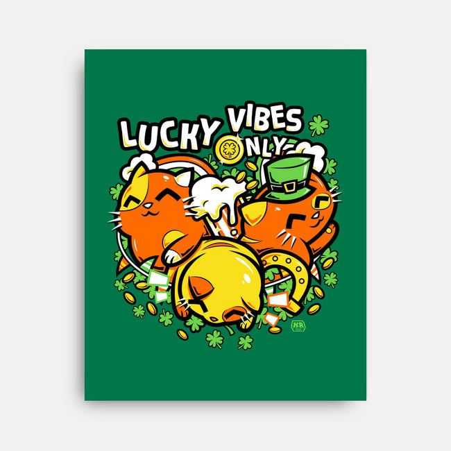 Lucky Vibes Only-None-Stretched-Canvas-krisren28