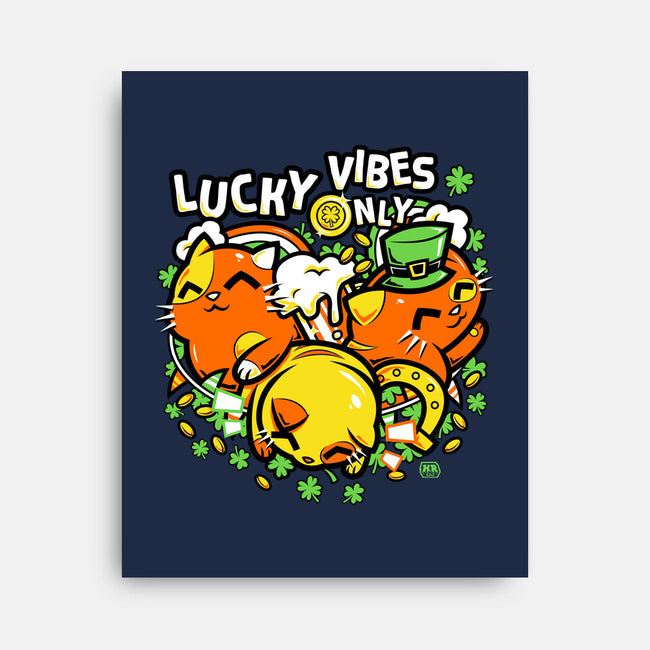 Lucky Vibes Only-None-Stretched-Canvas-krisren28