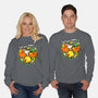 Lucky Vibes Only-Unisex-Crew Neck-Sweatshirt-krisren28
