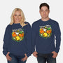 Lucky Vibes Only-Unisex-Crew Neck-Sweatshirt-krisren28
