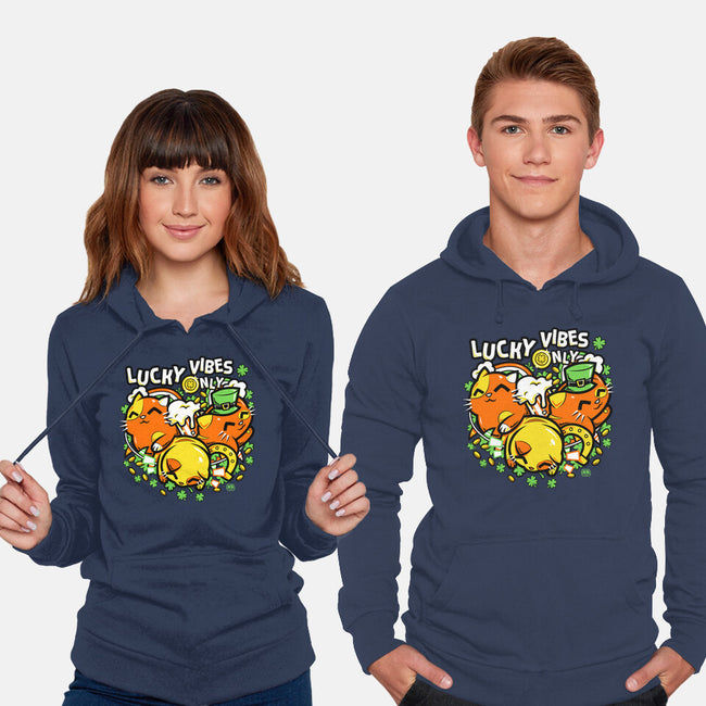 Lucky Vibes Only-Unisex-Pullover-Sweatshirt-krisren28