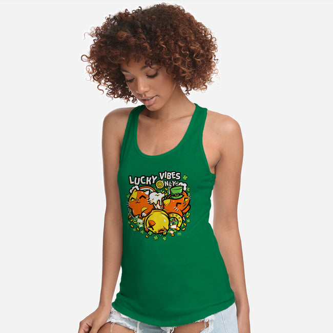 Lucky Vibes Only-Womens-Racerback-Tank-krisren28
