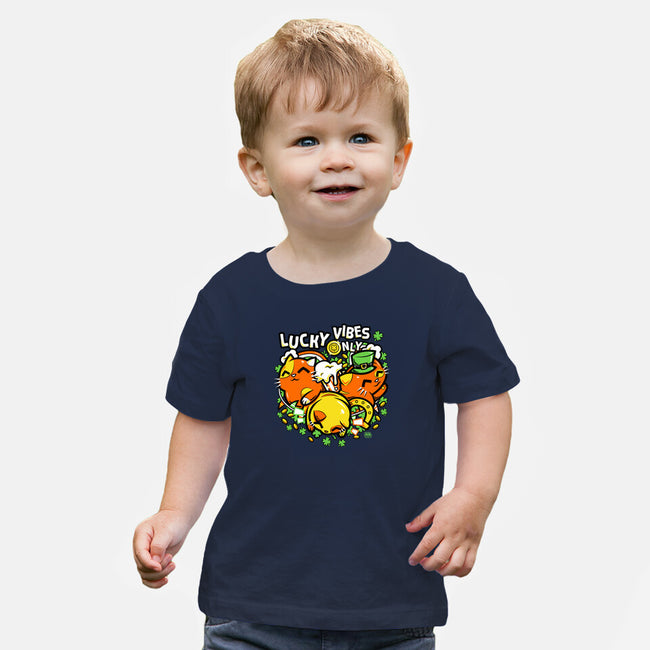 Lucky Vibes Only-Baby-Basic-Tee-krisren28