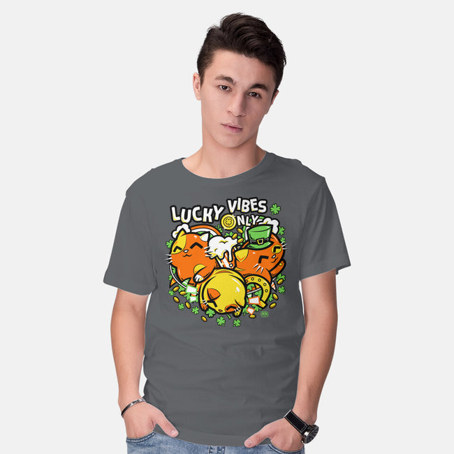 Lucky Vibes Only-Mens-Basic-Tee-krisren28