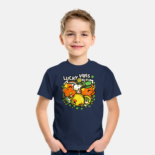 Lucky Vibes Only-Youth-Basic-Tee-krisren28