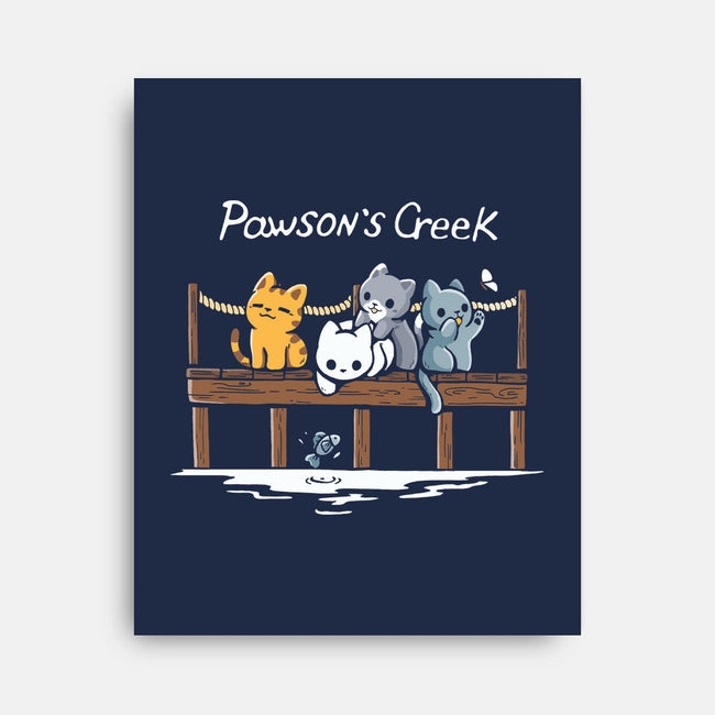 Pawson's Creek-None-Stretched-Canvas-Vallina84