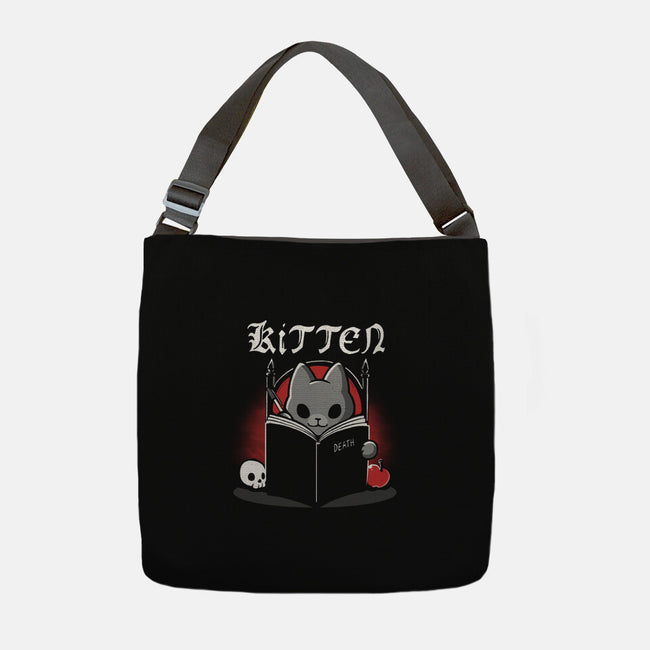 Kitten Murder-None-Adjustable Tote-Bag-Vallina84