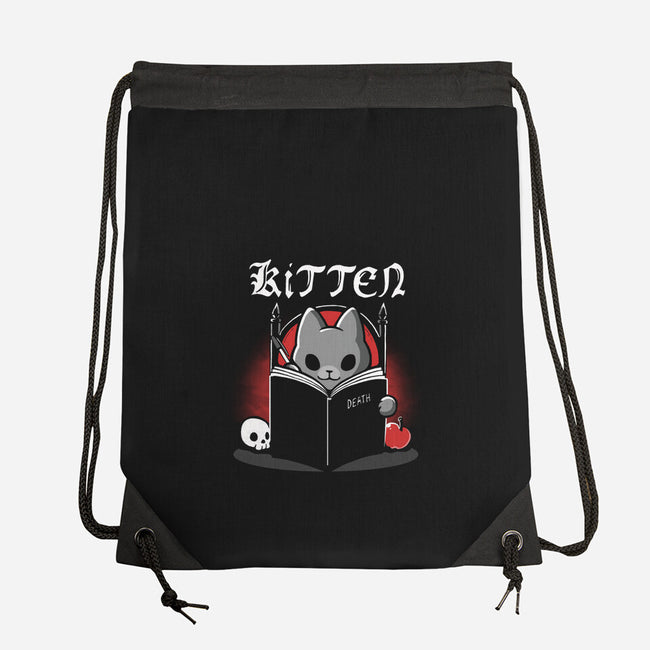 Kitten Murder-None-Drawstring-Bag-Vallina84