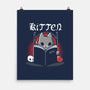 Kitten Murder-None-Matte-Poster-Vallina84