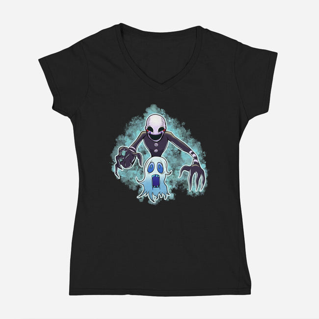 I Will Protect You-Womens-V-Neck-Tee-nickzzarto
