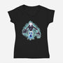 I Will Protect You-Womens-V-Neck-Tee-nickzzarto