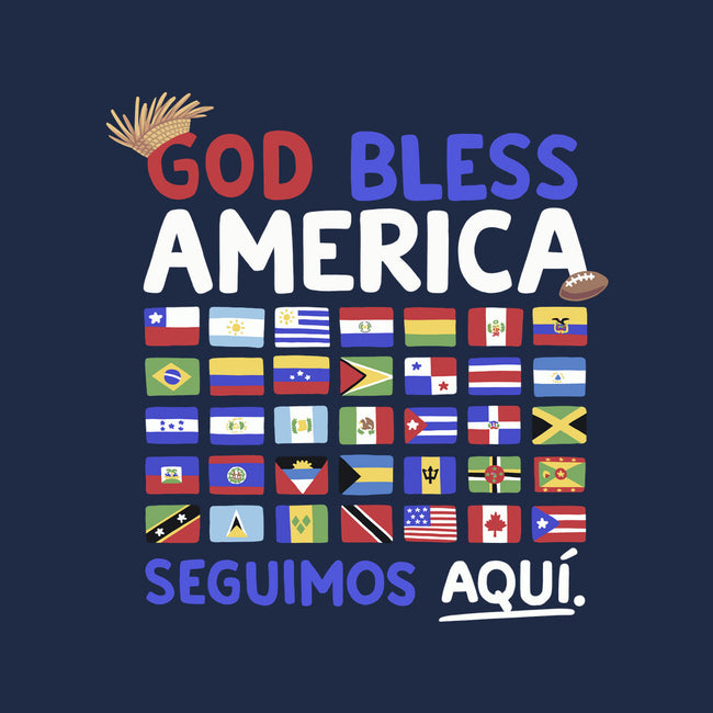 God Bless America-Mens-Long Sleeved-Tee-Geekydog