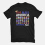 God Bless America-Unisex-Basic-Tee-Geekydog