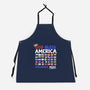 God Bless America-Unisex-Kitchen-Apron-Geekydog