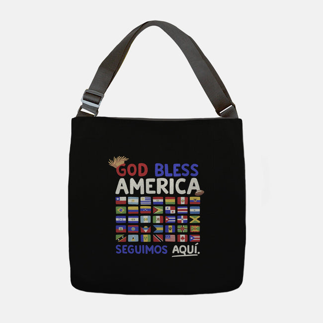 God Bless America-None-Adjustable Tote-Bag-Geekydog