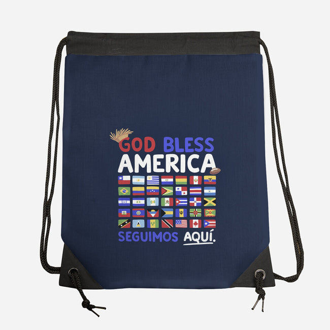 God Bless America-None-Drawstring-Bag-Geekydog