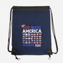 God Bless America-None-Drawstring-Bag-Geekydog