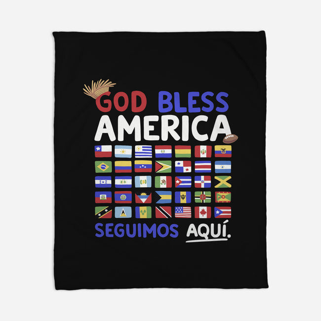 God Bless America-None-Fleece-Blanket-Geekydog
