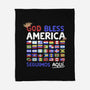 God Bless America-None-Fleece-Blanket-Geekydog