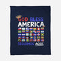 God Bless America-None-Fleece-Blanket-Geekydog