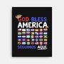 God Bless America-None-Stretched-Canvas-Geekydog