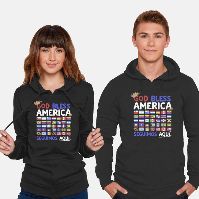 God Bless America-Unisex-Pullover-Sweatshirt-Geekydog