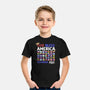 God Bless America-Youth-Basic-Tee-Geekydog