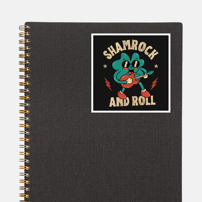 Shamrock And Roll-None-Glossy-Sticker-brunopires