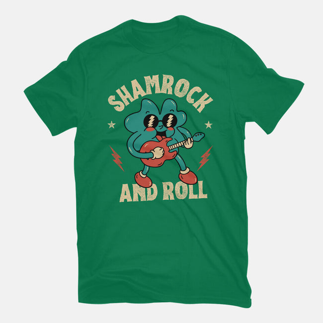 Shamrock And Roll-Mens-Premium-Tee-brunopires