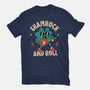 Shamrock And Roll-Womens-Fitted-Tee-brunopires