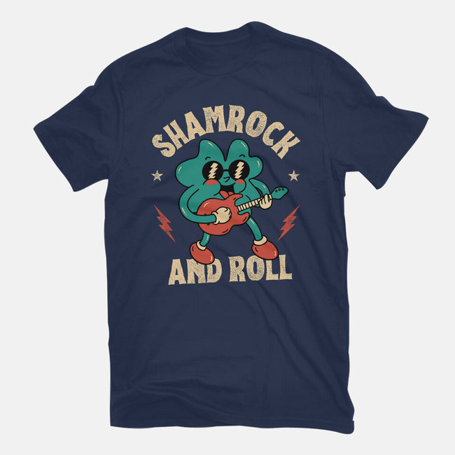 Shamrock And Roll-Mens-Basic-Tee-brunopires