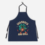 Shamrock And Roll-Unisex-Kitchen-Apron-brunopires
