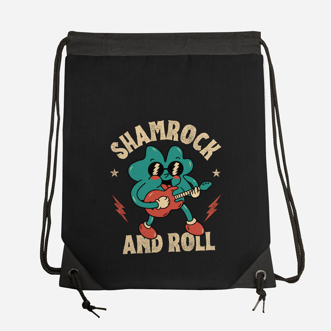 Shamrock And Roll-None-Drawstring-Bag-brunopires