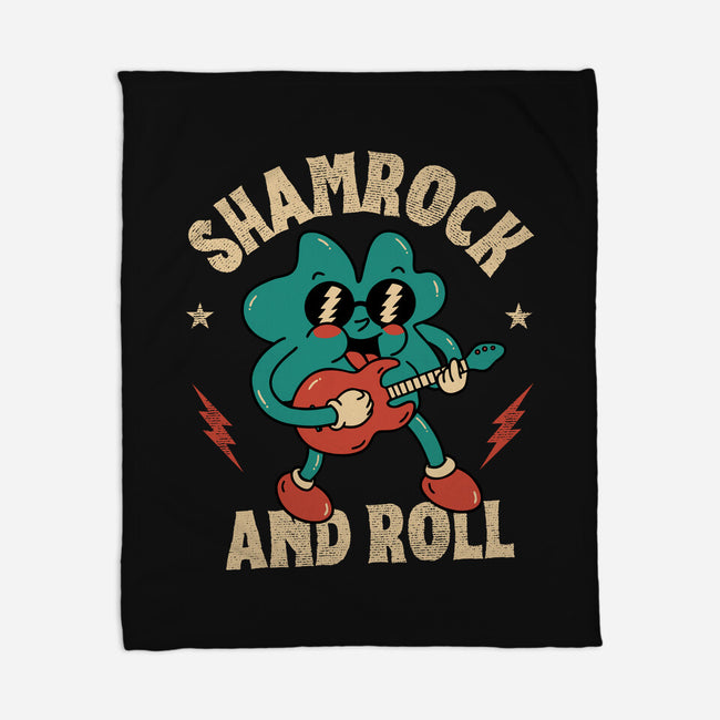 Shamrock And Roll-None-Fleece-Blanket-brunopires