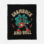 Shamrock And Roll-None-Fleece-Blanket-brunopires