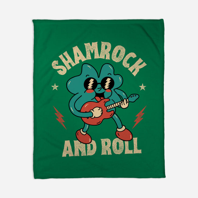 Shamrock And Roll-None-Fleece-Blanket-brunopires
