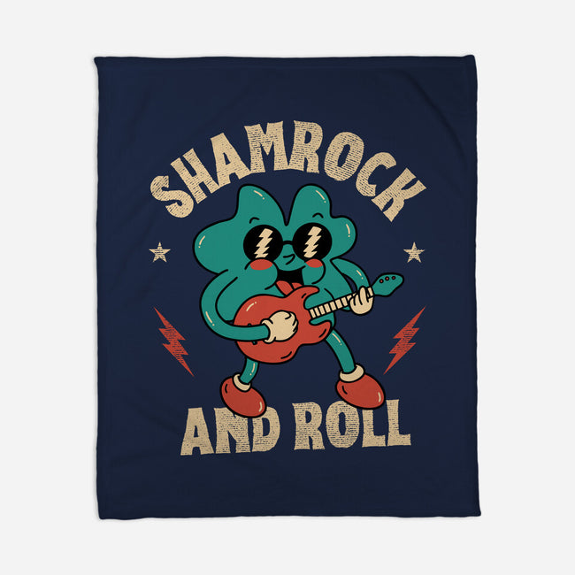 Shamrock And Roll-None-Fleece-Blanket-brunopires