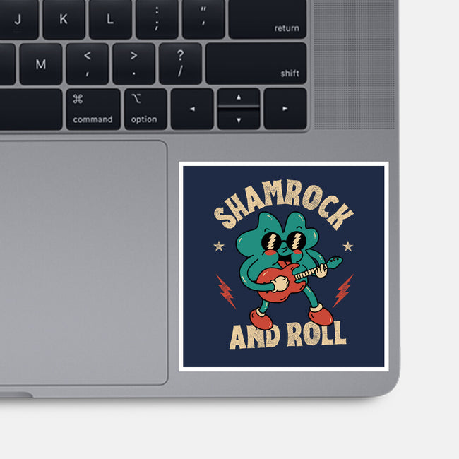Shamrock And Roll-None-Glossy-Sticker-brunopires