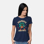 Shamrock And Roll-Womens-Basic-Tee-brunopires