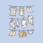 Kitten Laundry Day-None-Drawstring-Bag-NemiMakeit
