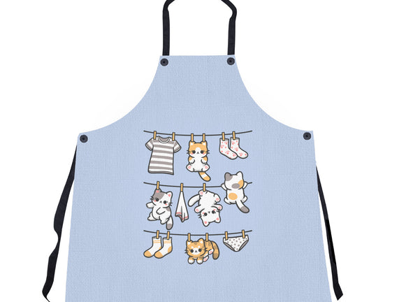 Kitten Laundry Day