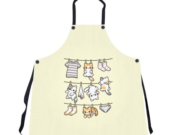 Kitten Laundry Day