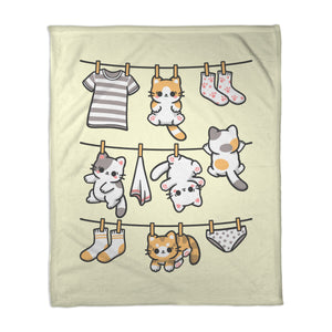 Kitten Laundry Day