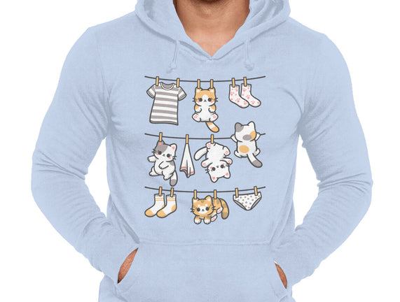 Kitten Laundry Day