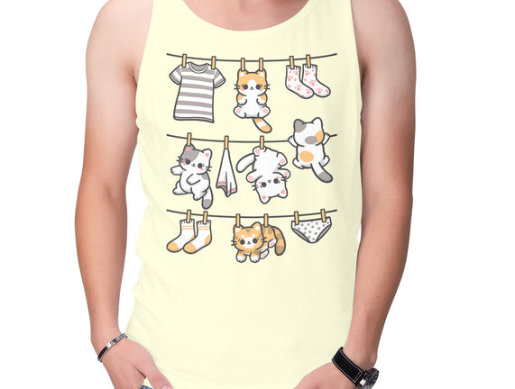 Kitten Laundry Day
