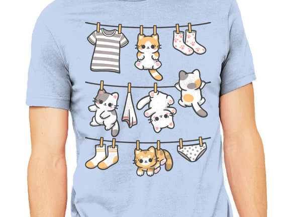 Kitten Laundry Day