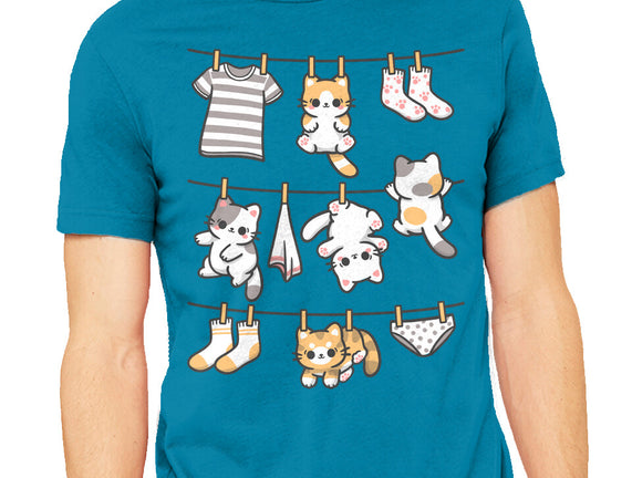 Kitten Laundry Day