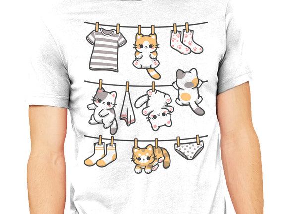 Kitten Laundry Day