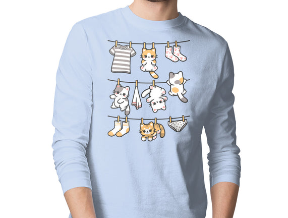 Kitten Laundry Day